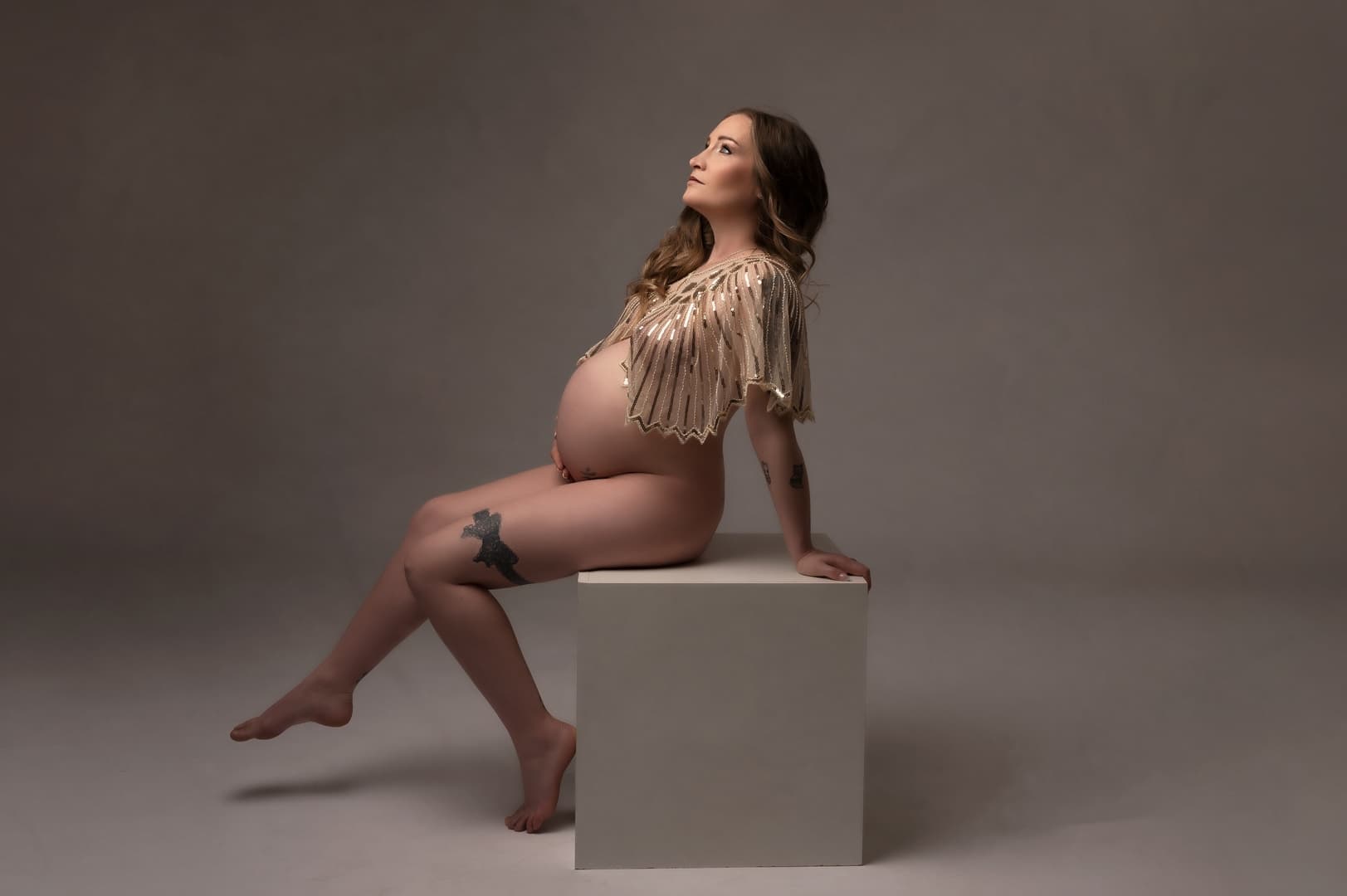 Portrait en studio par Julie Coppens Photographie